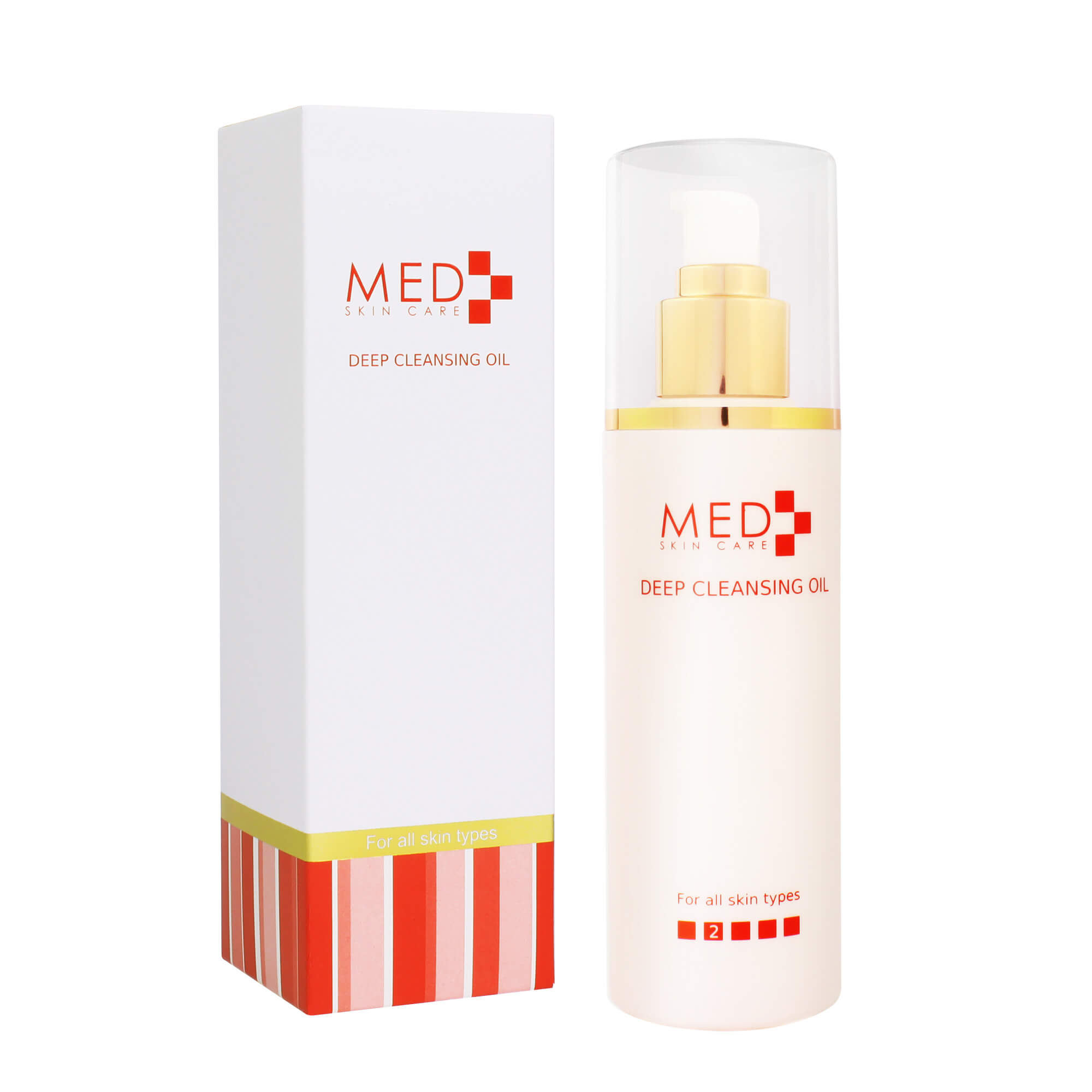 MED Skin Care 蘭陵國際 醫美術後保養品 深層淨白潔顏油 180ml