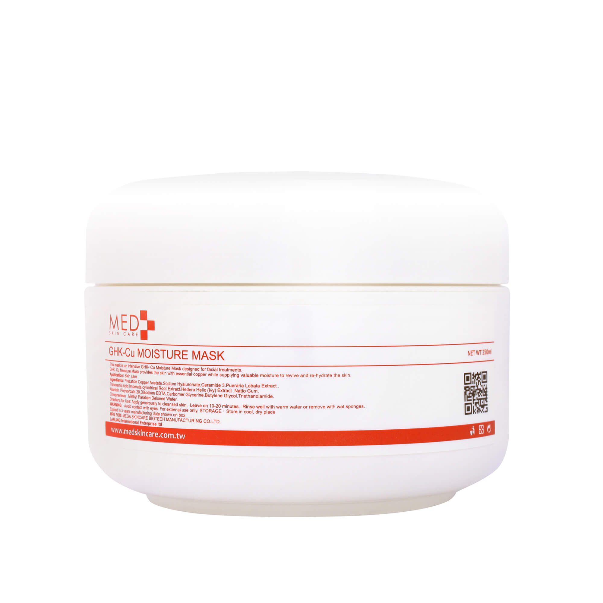 MED Skin Care GHK-Cu Moisture Mask 250 ml