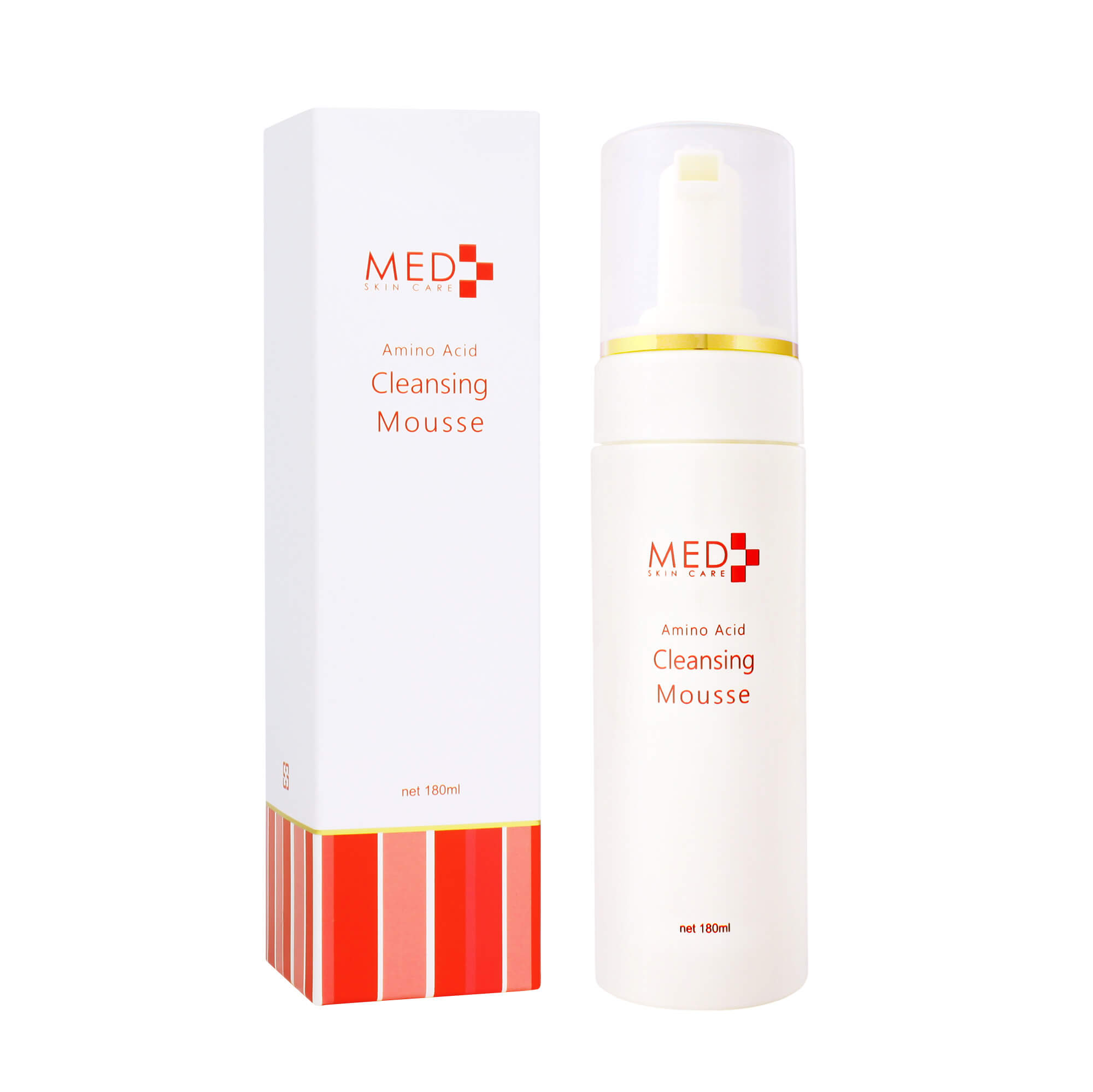 MED Skin Care Amino Acid Cleansing Mousse 180 ml